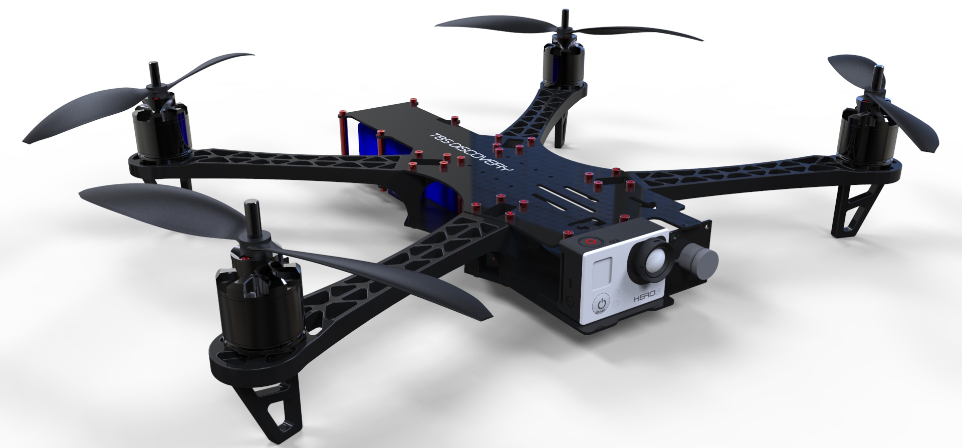 B36-四轴航拍无人机TBS Discovery图纸